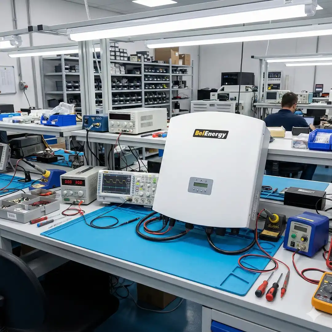 Conserto de inversor solar belenergy